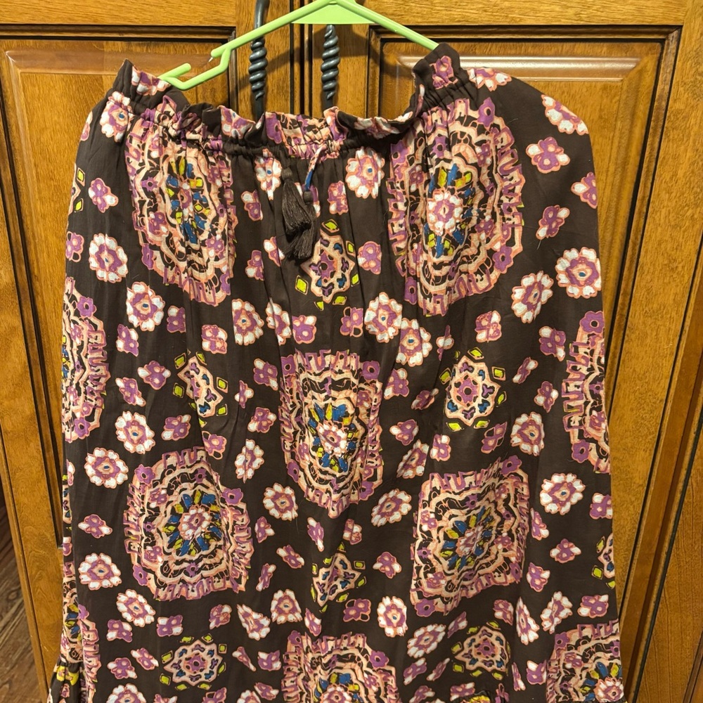 Cleobella Avalon Print Drawstring Skirt EUC - Picture 11 of 12